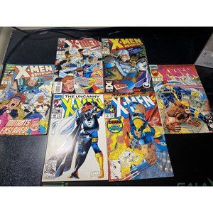 X-Men Various Vintage Comic Book Lot of 6